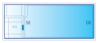 Brooklyn Slimline Pool Diagram